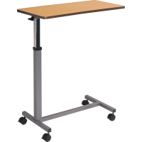 Bed table height adjustable